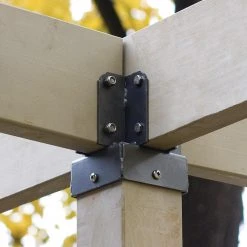 Top 10 ✔️ 4 in. x 4 in. Aluminum Post Top Connector by Yardistry 😍 -Cheap Fence Gates Plus Store grey black yardistry deck post caps yp21012 c3 1000