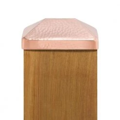 Best reviews of ✨ 4 in. x 6 in. Hammered Copper Pyramid Slip Over Fence Post Cap by Protectyte 🧨 -Cheap Fence Gates Plus Store hammered copper protectyte deck post caps hdch4x6py 4f 1000