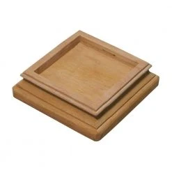 Deals 🥰 Miterless 4 in. x 4 in. Mahogany Wood Flat Slip Over Fence Post Cap with 😀 Hammered Copper Pyramid by Protectyte ✨ -Cheap Fence Gates Plus Store hammered copper protectyte deck post caps hdftbch358m 44 1000