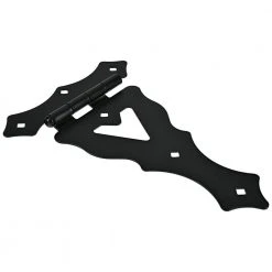 Top 10 ❤️ 10 in. Black Heavy Duty Ornamental T-Hinge (4-Pack) by Hardware Essentials ✨ -Cheap Fence Gates Plus Store hardware essentials fence gate hinges 852535 40 1000