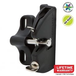Promo 🎉 D&D Black Key-Lockable Gate Latch by LOKKLATCH 🌟 -Cheap Fence Gates Plus Store lokklatch fence gate latches slide bolts 50560 77 1000