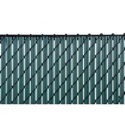 Promo 🎉 M-D 6 ft. Privacy Fence Slat Green by M-D Building Products ⌛ -Cheap Fence Gates Plus Store m d building products chain link fence slats vs003123gn072 a0 1000