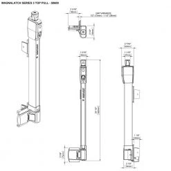 Wholesale ⌛ D&D Series 3 Child Safety Gate Pool Latch by Magna-Latch 🛒 -Cheap Fence Gates Plus Store magna latch fence gate latches slide bolts 50600 76 1000