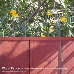 Best Sale 🛒 46 in. Wood Fence Spike Strips (6-Pack + Adhesive) by MAXguard 🎁 -Cheap Fence Gates Plus Store maxguard barbed wire fencing 200r 40 1000