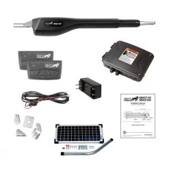 Best deal 👍 Medium Duty Single Swing Gate Opener Solar Panel Combo Kit Smart Capable by Mighty Mule 🤩