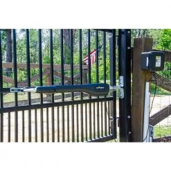 Discount 👍 Heavy Duty Single Swing Gate Opener Smart and Solar Capable by Mighty Mule ⭐ -Cheap Fence Gates Plus Store mighty mule automatic gate openers mm571w 31 1000