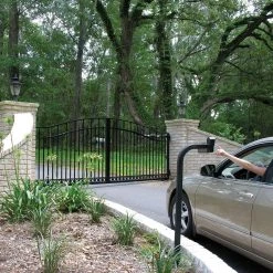 Budget 🎁 Digital Keypad and Mounting Post Kit for Gate Openers by Mighty Mule ⭐ -Cheap Fence Gates Plus Store mighty mule gate opener accessories fm137 ped 1d 1000