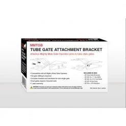 Wholesale 🧨 Gate Opener Tube Fence Attachment Bracket by Mighty Mule ⌛ -Cheap Fence Gates Plus Store mighty mule gate opener accessories mmtgb 44 1000