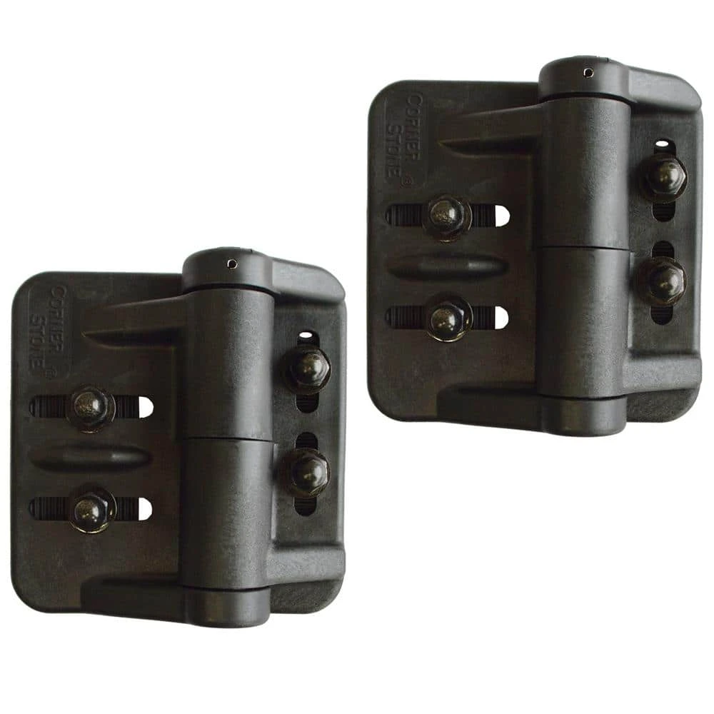 Flash Sale ๐คฉ Black Nylon Polymer Self-Closing Multi-Adjustable Gate Hinges (2-Pack) by Nationwide Industries ๐ 3 Flash Sale ๐คฉ Black Nylon Polymer Self-Closing Multi-Adjustable Gate Hinges (2-Pack) by Nationwide Industries ๐