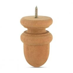 Outlet ⌛ 3.5 in. x 3.5 in. 4x4 Mahogany Kiln-Dried Acorn Post Cap Finial by Protectyte ✨ 9 Outlet ⌛ 3.5 in. x 3.5 in. 4x4 Mahogany Kiln-Dried Acorn Post Cap Finial by Protectyte ✨ -Cheap Fence Gates Plus Store natural protectyte deck post caps hdacorn 4 c3 1000