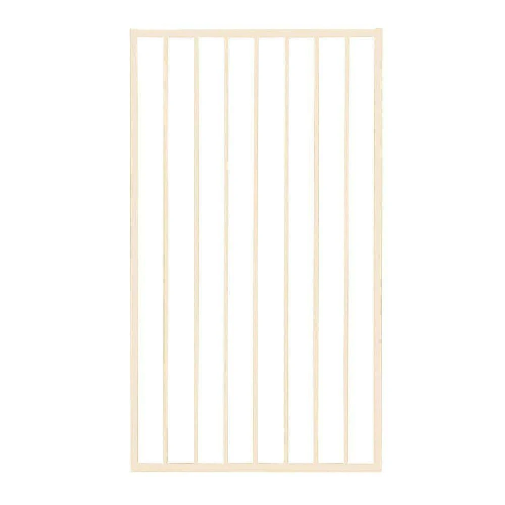 Hot Sale 😍 Pro Series 3 ft. x 5 ft. Navajo White Steel Fence Gate by US Door & Fence 🔥 3 Hot Sale 😍 Pro Series 3 ft. x 5 ft. Navajo White Steel Fence Gate by US Door & Fence 🔥