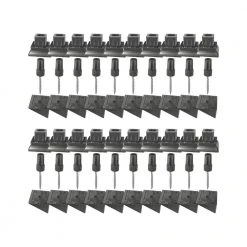 Wholesale ❤️ Square Surface Mount Stair Railing Adapters for 3/4 in. Square Balusters (20-Piece) by NUVO IRON 🧨 -Cheap Fence Gates Plus Store nuvo iron fence gate accessories sqmsra c3 1000
