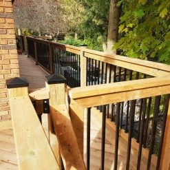 Discount 🤩 32 in. x 3/4 in. Galvanized Square Balusters (10-Pack) by NUVO IRON ✨ -Cheap Fence Gates Plus Store nuvo iron fence gate accessories sqps32 esp 40 1000