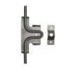 Outlet 🎉 8 in. Black Fence Slide Bolt Latch by NUVO IRON ✨ -Cheap Fence Gates Plus Store nuvo iron gate opener accessories sbl esp 64 1000