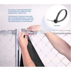 Coupon 🔔 5 ft. x 50 ft. Black Privacy Fence Screen Netting Mesh with Reinforced Eyelets for Chain link Garden Fence by ORION ❤️ -Cheap Fence Gates Plus Store orion snow fencing 10 112 44 1000