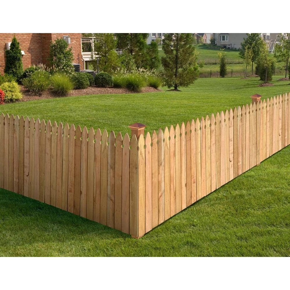 Wholesale ๐ 5/8 in. x 3-1/2 in. x 3-1/2 ft. Western Red Cedar French Gothic Fence Picket (13-Pack) by Outdoor Essentials โจ 9 Wholesale ๐ 5/8 in. x 3-1/2 in. x 3-1/2 ft. Western Red Cedar French Gothic Fence Picket (13-Pack) by Outdoor Essentials โจ - Image 7