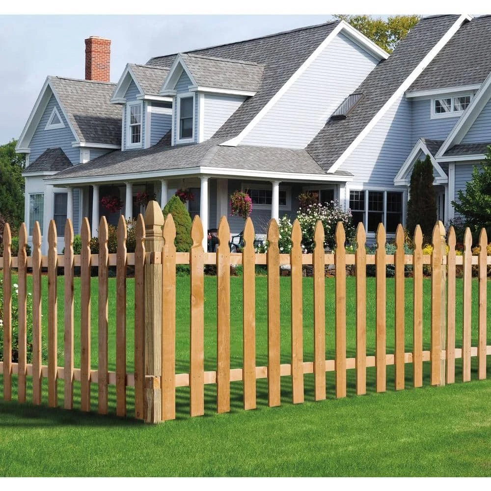Wholesale ๐ 5/8 in. x 3-1/2 in. x 3-1/2 ft. Western Red Cedar French Gothic Fence Picket (13-Pack) by Outdoor Essentials โจ 6 Wholesale ๐ 5/8 in. x 3-1/2 in. x 3-1/2 ft. Western Red Cedar French Gothic Fence Picket (13-Pack) by Outdoor Essentials โจ - Image 4