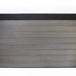 Best deal ⌛ Euro Style Estate 4 ft. H x 6 ft. W Oxford Grey Aluminum/Composite Horizontal Fence Section by Veranda 😀