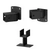 Promo ✔️ Aquatine Black 2 in. x 2.5 in. x 4 in. Aluminum Pool Fence Picket Angle Bracket Kit by PEAK 🎁 -Cheap Fence Gates Plus Store peak fence hardware 56911 64 1000