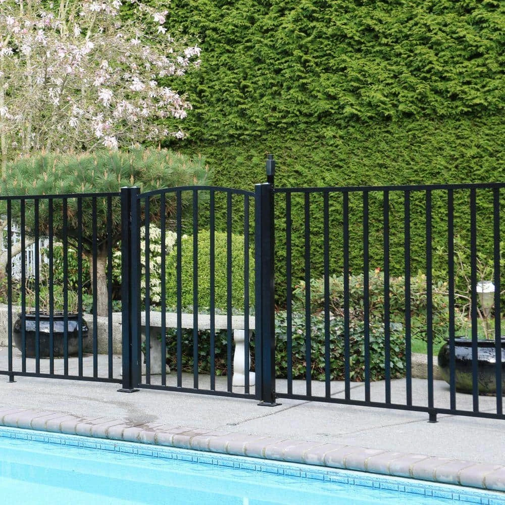 Brand new 🎁 Aquatine 1/2 in. x 72 in. x 4 ft. Black Aluminum Pool Fence Rail and Picket Kit by PEAK 🌟 7 Brand new 🎁 Aquatine 1/2 in. x 72 in. x 4 ft. Black Aluminum Pool Fence Rail and Picket Kit by PEAK 🌟 - Image 5