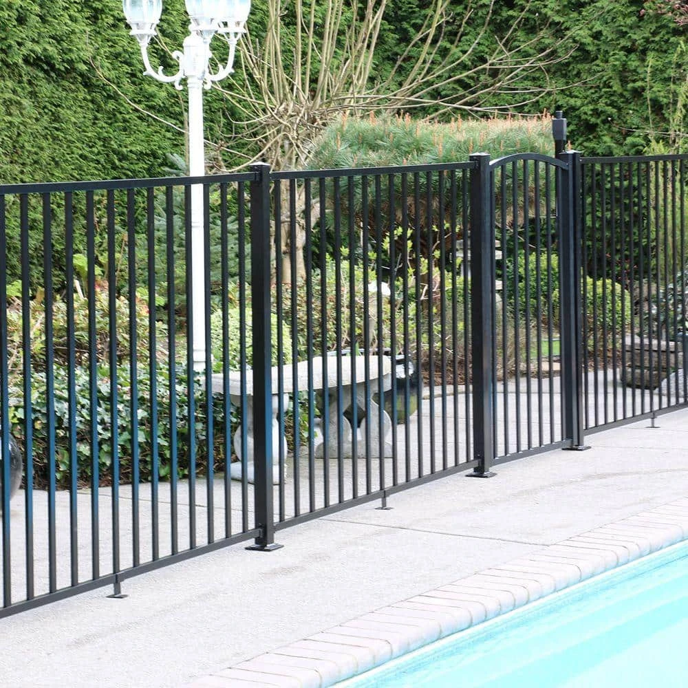 Brand new 🎁 Aquatine 1/2 in. x 72 in. x 4 ft. Black Aluminum Pool Fence Rail and Picket Kit by PEAK 🌟 5 Brand new 🎁 Aquatine 1/2 in. x 72 in. x 4 ft. Black Aluminum Pool Fence Rail and Picket Kit by PEAK 🌟 - Image 3