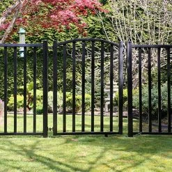 Top 10 💯 AquatinePLUS 5/8 in. x 72 in. x 4 ft. Black Aluminum Pool Fence Rail and Picket Kit by PEAK ✔️ -Cheap Fence Gates Plus Store peak metal fence panels 57113 4f 1000