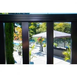 Top 10 💯 AquatinePLUS 5/8 in. x 72 in. x 4 ft. Black Aluminum Pool Fence Rail and Picket Kit by PEAK ✔️ -Cheap Fence Gates Plus Store peak metal fence panels 57113 76 1000