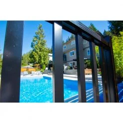 Top 10 💯 AquatinePLUS 5/8 in. x 72 in. x 4 ft. Black Aluminum Pool Fence Rail and Picket Kit by PEAK ✔️ -Cheap Fence Gates Plus Store peak metal fence panels 57113 fa 1000
