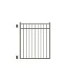 Buy 🔔 Natural Reflections Standard-Duty 4 ft. W x 4.5 ft. H Pewter Aluminum Straight Pre-Assembled Fence Gate by Barrette Outdoor Living 🎉 -Cheap Fence Gates Plus Store pewter barrette outdoor living metal fence gates 73009690 64 1000