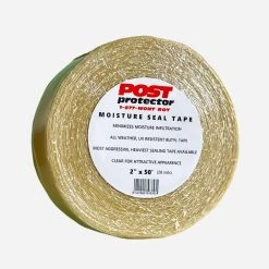 Discount 🛒 2 in. x 50 ft. Moisture Seal All Weather UV Resistant Butyl Tape by Post Protector 🔥
