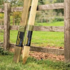 Coupon ✔️ 5.5 in. x 5.5 in. or 7 in. Dia Rot Protection Sleeve (10-Pack) by Post Saver ❤️ -Cheap Fence Gates Plus Store post saver fence hardware sku 9 10 4f 1000