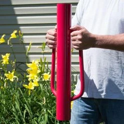 Top 10 ❤️ 3 in. x 9 in. x 24 in. Metal Fence Post Driver by Everbilt 🛒 -Cheap Fence Gates Plus Store red everbilt garden fencing 901147eb 1f 1000