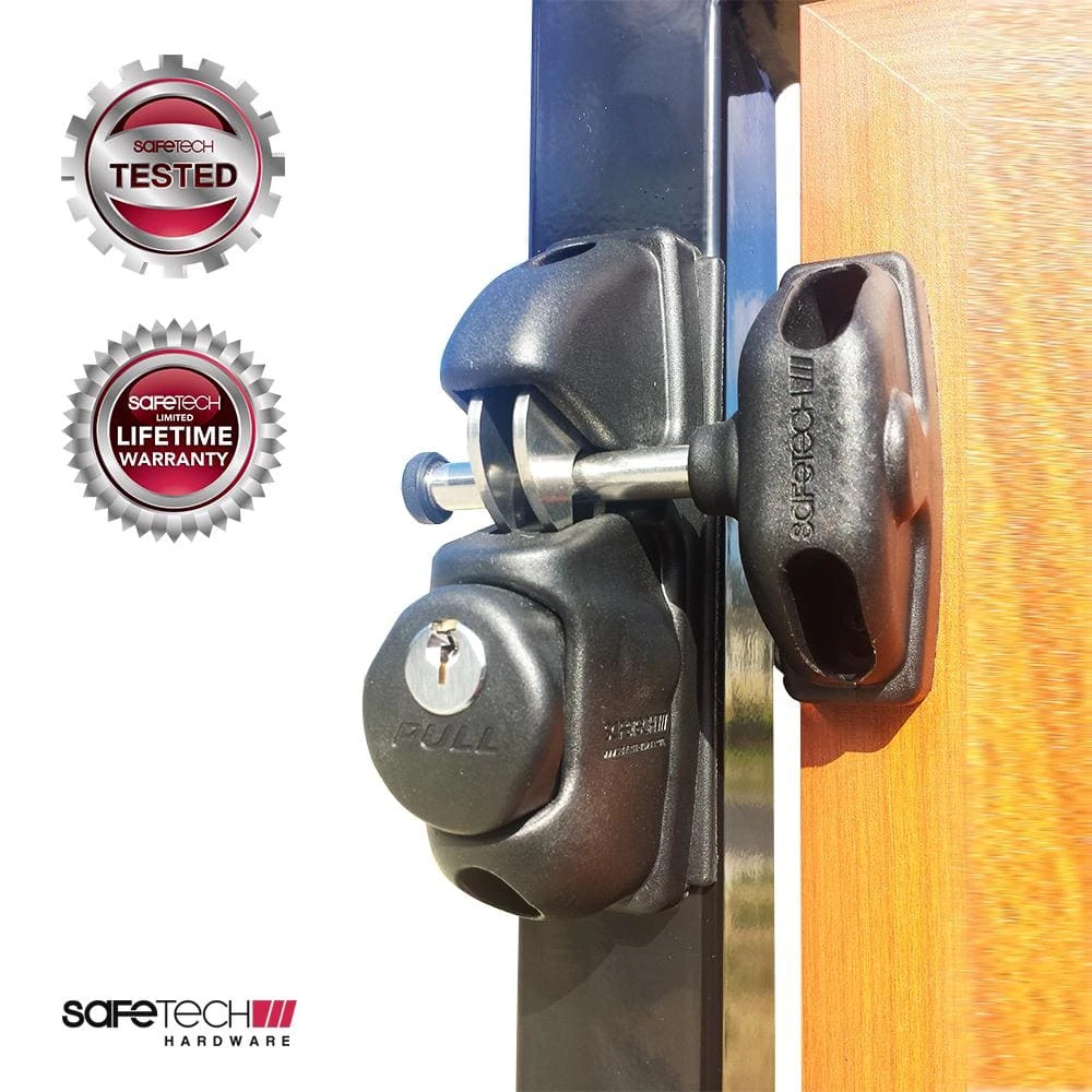 Flash Sale ๐ฅ Safetech Pedestrian Gate Latch with Dual Access by Safetech Hardware ๐คฉ 10 Flash Sale ๐ฅ Safetech Pedestrian Gate Latch with Dual Access by Safetech Hardware ๐คฉ - Image 8