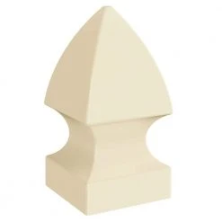 Brand new ✨ 5 in. x 5 in. Sand Vinyl Gothic Post Cap by Barrette Outdoor Living ❤️