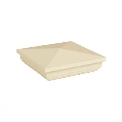 Best Sale ⌛ 4 in. x 4 in. Vinyl Sand New England Post Top by Barrette Outdoor Living 👍