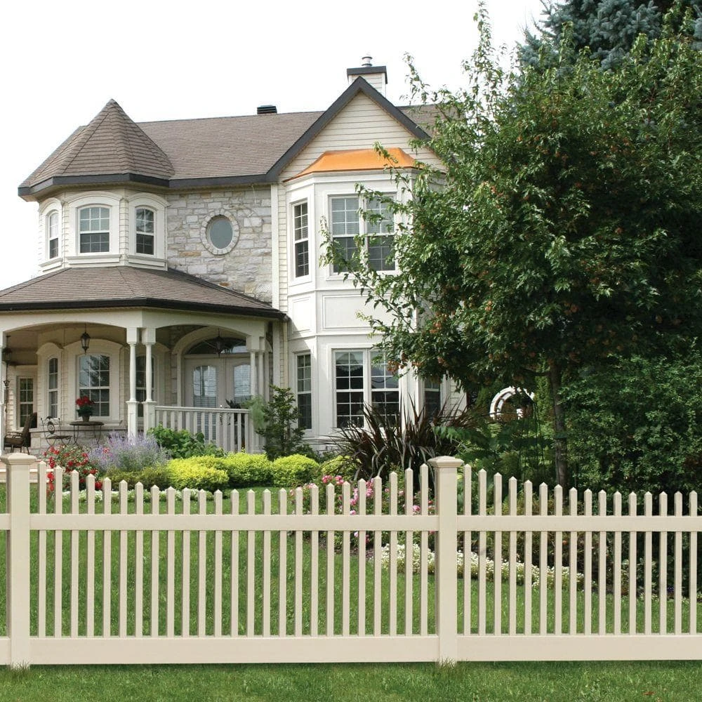 Best Pirce ✔️ 5 in. x 5 in. Sand Vinyl Contemporary Fence Post Cap by Barrette Outdoor Living ✔️ 4 Best Pirce ✔️ 5 in. x 5 in. Sand Vinyl Contemporary Fence Post Cap by Barrette Outdoor Living ✔️ - Image 2