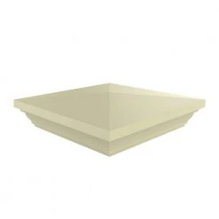 Budget ✨ 5 in. x 5 in. Sand Vinyl New England Post Top by Barrette Outdoor Living ✔️
