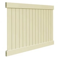 Cheap ✨ Linden 6 ft. H x 8 ft. W Sand Vinyl Privacy Fence Panel Kit by Veranda 🎁 -Cheap Fence Gates Plus Store sand veranda vinyl fence panels 73013297 40 1000