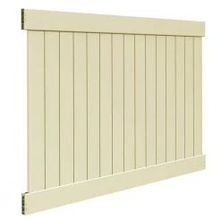 Cheap ✨ Linden 6 ft. H x 8 ft. W Sand Vinyl Privacy Fence Panel Kit by Veranda 🎁 -Cheap Fence Gates Plus Store sand veranda vinyl fence panels 73013297 c3 1000