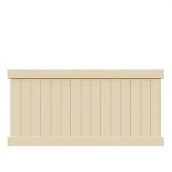 Coupon π Linden 4 ft. H x 8 ft. W Sand Vinyl Privacy Fence Panel Kit by Veranda β€οΈ