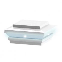 Outlet 🎁 Zenith LED Post Top in Satin White by RDI 🥰
