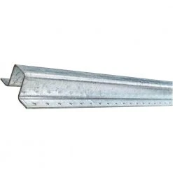 Top 10 ⭐ 1-3/4 in. x 3-1/2 in. x 7-1/2 ft. Metal Fence Post by Master Halco ⌛ -Cheap Fence Gates Plus Store silver galvanized master halco metal fence posts 633663 77 1000