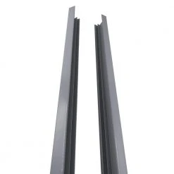 Best Sale 🛒 Quick Screen 7.83 ft x 5.91 ft. x 0.20 ft. Gray Aluminum Side Frame Slate for Fence Panels by Stratco ⌛