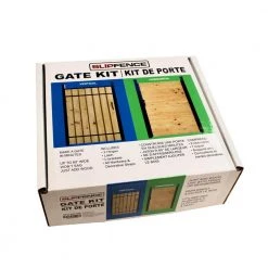 Hot Sale 👏 4 ft. x 6 ft. Wood and Aluminum Fence Gate Kit by Slipfence 🔥