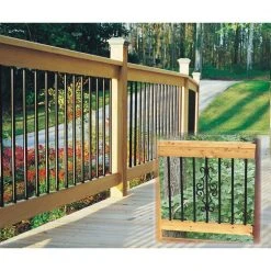 Brand new ❤️ Newbury Pressure-Treated 4 in. x 4 in. Classic Post Cap by DeckoRail 👍 -Cheap Fence Gates Plus Store stainless deckorail deck post caps 186755 40 1000