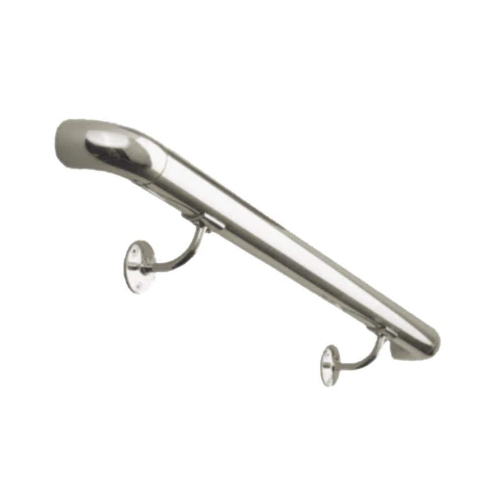 Coupon π€© 8 ft. Brushed Satin Solid Stainless Steel Round Hand Rail Kit by Unbranded π 3 Coupon π€© 8 ft. Brushed Satin Solid Stainless Steel Round Hand Rail Kit by Unbranded π