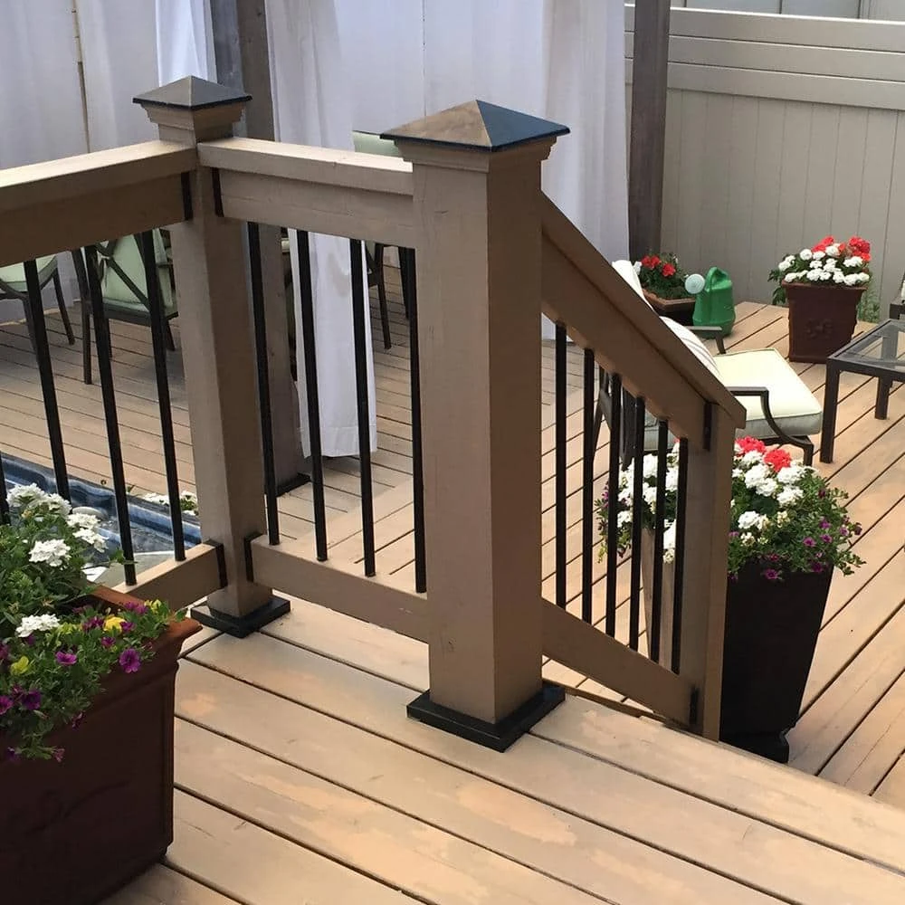 Best deal ❤️ 4 in. x 4 in. Steel Post Anchor for Wood by Unbranded 🔥 4 Best deal ❤️ 4 in. x 4 in. Steel Post Anchor for Wood by Unbranded 🔥 - Image 2