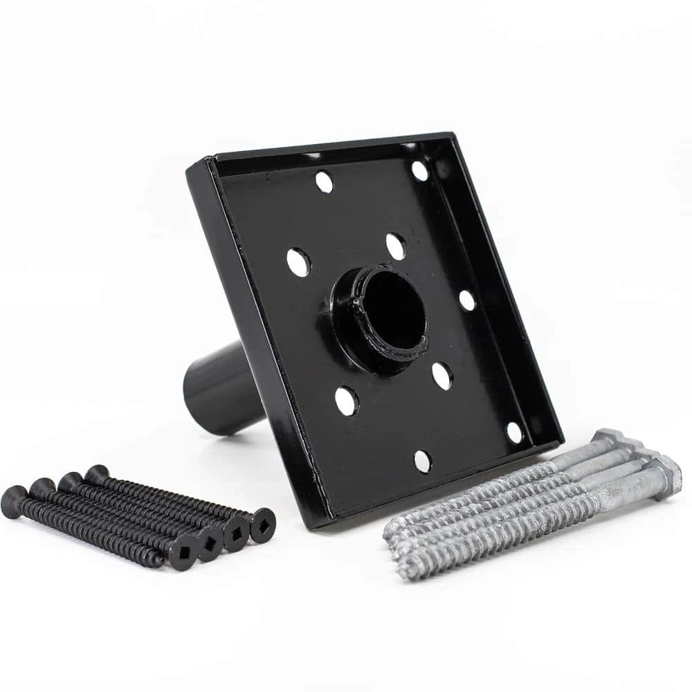 Best deal ❤️ 4 in. x 4 in. Steel Post Anchor for Wood by Unbranded 🔥 5 Best deal ❤️ 4 in. x 4 in. Steel Post Anchor for Wood by Unbranded 🔥 - Image 3