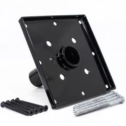 Discount 🛒 6 in. x 6 in. Steel Post Anchor for Wood by Unbranded ✔️ 7 Discount 🛒 6 in. x 6 in. Steel Post Anchor for Wood by Unbranded ✔️ -Cheap Fence Gates Plus Store stair hardware tipr6612 fa 1000