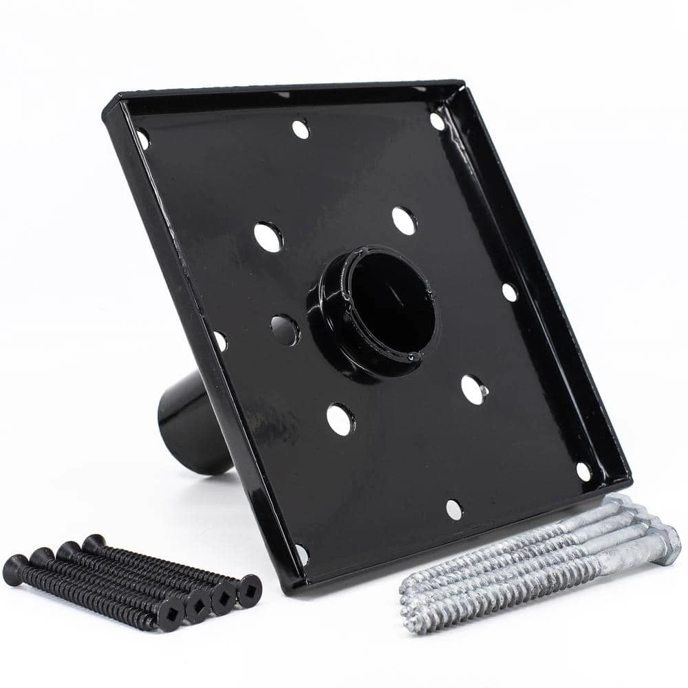 Discount 🛒 6 in. x 6 in. Steel Post Anchor for Wood by Unbranded ✔️ 5 Discount 🛒 6 in. x 6 in. Steel Post Anchor for Wood by Unbranded ✔️ - Image 3